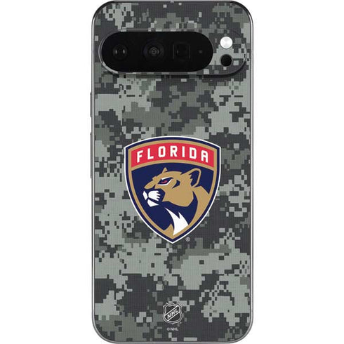 NHL Florida Panthers Camo Pixel 9 Pro XL Skin